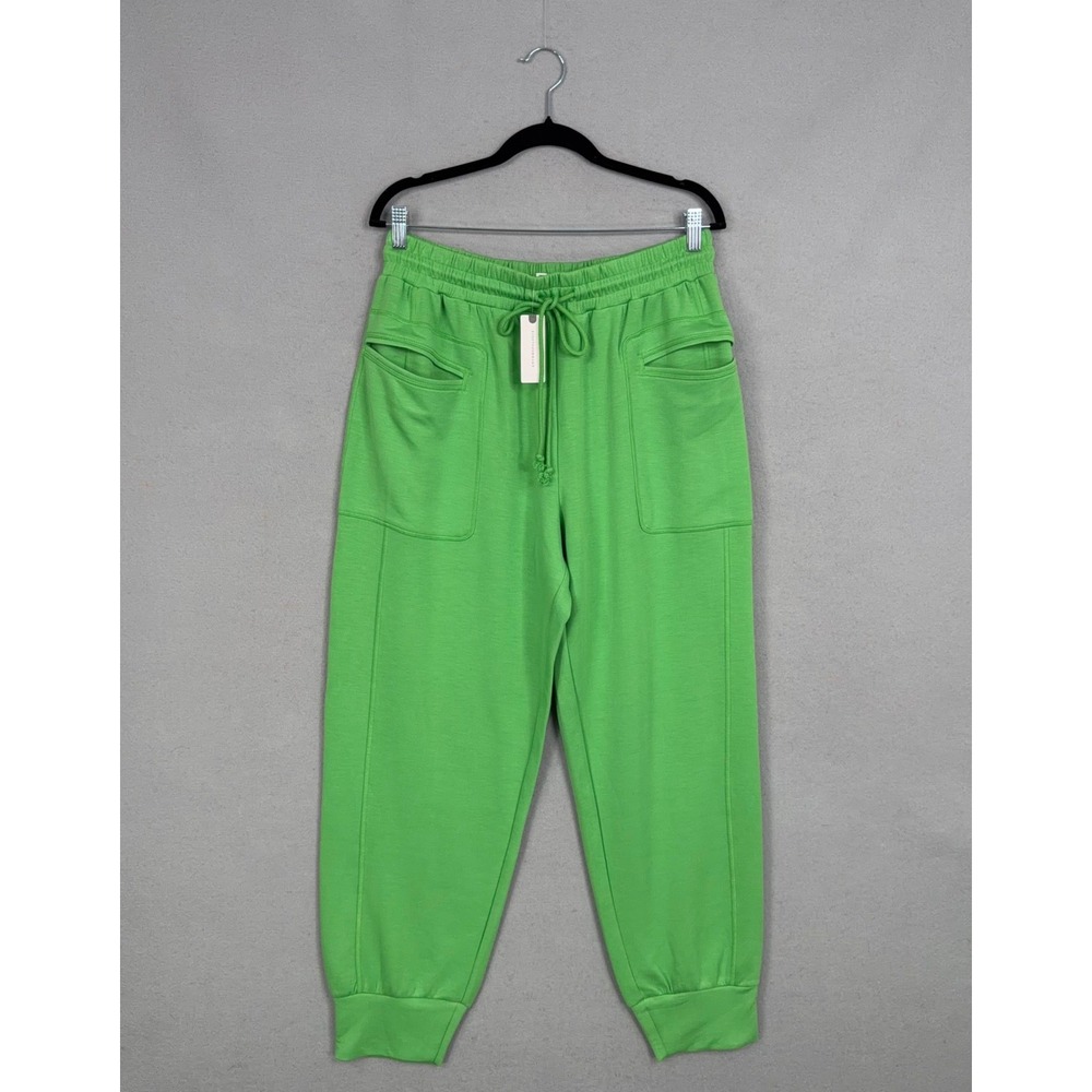 Daily Practice by Anthropologie Joggers Womens Large Green Utility Athleisure